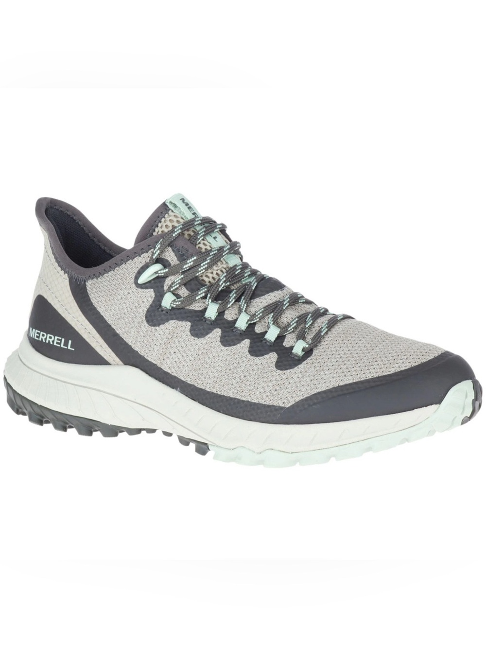 Merrell Women's Grey and Mint  Hiking Shoe
